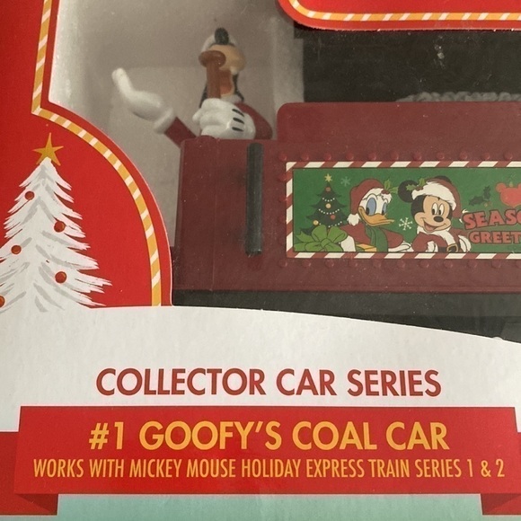 Disney Mickey Mouse Holiday Express Train  #1 Goofy's Coal Car Collectors - Picture 3 of 5
